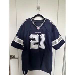 Nike Dallas Cowboys Randle #21 NFL Jersey Football Navy Blue‎ Silver 48
